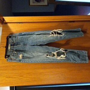 Womens stradivarius jeans mom jeans size 4 inseam 26